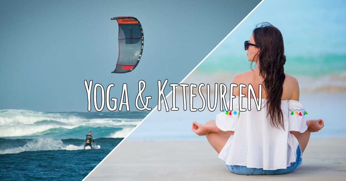Kitesurf und Yoga