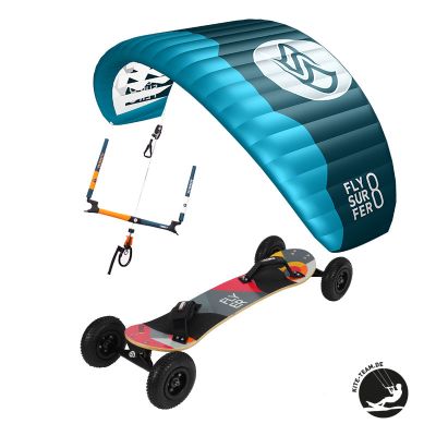Flysurfer Landboard Set | Peak + Connect Bar + Kheo Flyer 8 5m²
