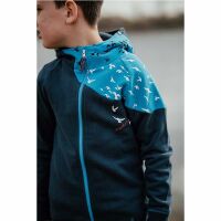 Schwerelosigkite Kinder Zip Hood Sweat | Wind 5J