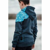 Schwerelosigkite Kinder Zip Hood Sweat | Wind 5J