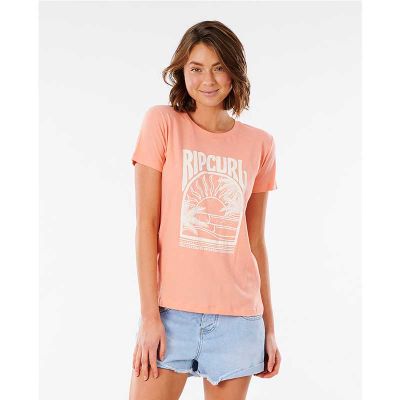 Rip Curl Damen T-Shirt North Shore rosa XL