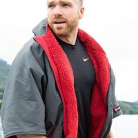 Red Paddle Poncho Pro Change Jacket kurz Arm grau