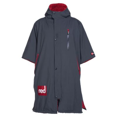 Red Paddle Poncho Pro Change Jacket kurz Arm grau L