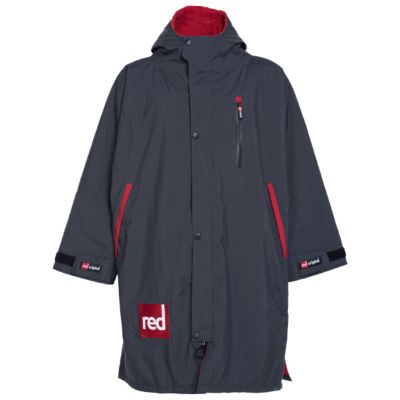 Red Paddle Poncho Pro Change Jacket lang Arm grau L