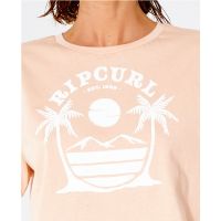 Rip Curl Damen Tshirt Playabella Crop rosa