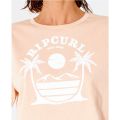 Rip Curl Damen Tshirt Playabella Crop rosa L