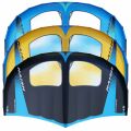 STX Wingsurf Set - STX inflatable Crossover Board + Naish Wingsurfer 6 qm² Blau
