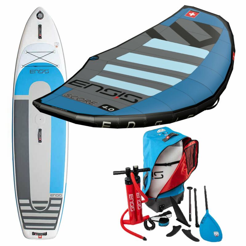 Ensis Inflatable Anfänger Wing SUP Set - SUP & Wing 5,2qm² 10'6x29''x6''