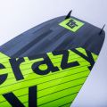 Crazyfly Raptor LTD Neon 2023 - Carbon Kiteboard 140x42cm