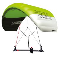 Kiteladen Junior Einsteiger Landkite Set | PLKB Hornet Powerkite + Kheo Kicker ATB 3m²