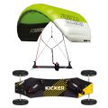 Kiteladen Junior Einsteiger Landkite Set | PLKB Hornet Powerkite + Kheo Kicker ATB 3m²