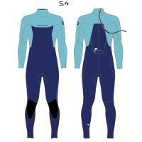 Neil Pryde  Wetsuit Dolphin Youth 5/4 BZ C1 Navy / Light...