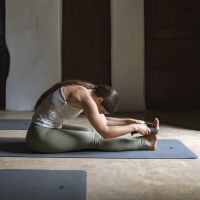 Lotuscrafts Yoga-Gurt 100% -Bio Baumwolle grau