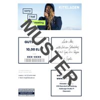 Kiteladen Gutschein - Geschenk f&uuml;r Wassersport...