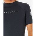 Rip Curl Herren UV-Shirt Dawn Patrol kurzarm schwarz  XL