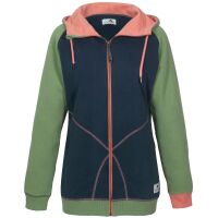 Schwerelosigkite Damen Zipper Hoodie | Südsee L