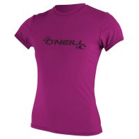 Oneill Wms Basic Skins S/S Sun Shirt pink M