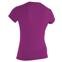 Oneill Wms Basic Skins S/S Sun Shirt pink M