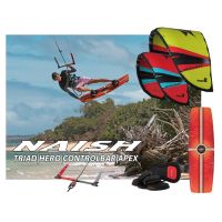 Naish Kite Allround Set - Triad, Hero, Torque2 10qm² gelb 145