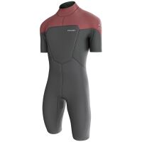 Fusion Shorty V-Zip 2/2 FL (Farbe: Burgundy/Grey, Größe: 60-4xl)