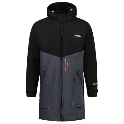 Racer Jacket DL (Farbe: Black/Orange, Größe: L)