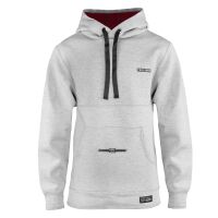 Neoprene Loosefit Hoodie (Farbe: Black/Grey, Größe: L)