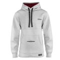 Neoprene Loosefit Hoodie (Farbe: Black/Grey, Größe: L)