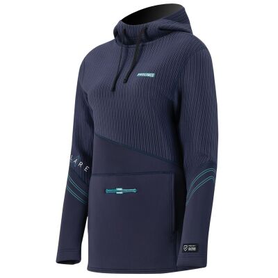 Womens Neoprene Loosefit Hoodie Flare (Größe: 40-L)