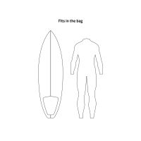 Surf/Kitesurf Boardbag Sport (Größe: 54)