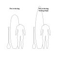 SUP Boardbag Evo Sport (Größe: 110x38)
