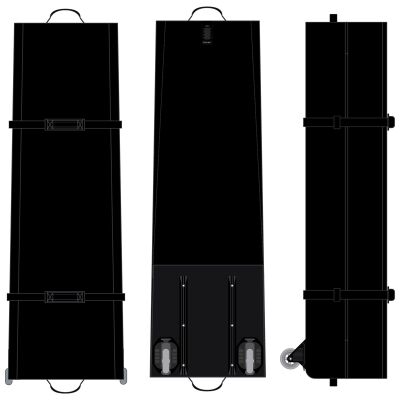 Kitesurf Boardbag Golf Stacker Deluxe Slider (Größe: 140x45)