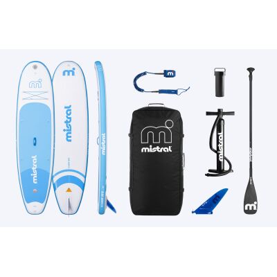 Mistral Fluor 106 - Blue - Inflateable SUP Set